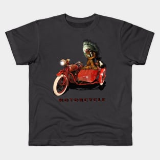 Native American Motorcycles Kids T-Shirt